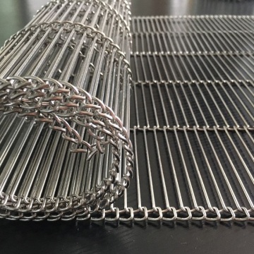 Stainless Steel Conveyor Belt for Cookie and Biscuit Food Industry