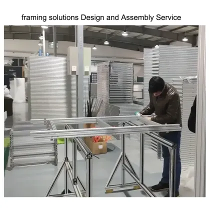 industrial extruded t-slot t slot aluminum profile