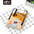 Estilo de amigos de animales de bosque personalizado A5 Cute vertical espiral bobina cuaderno de tapa dura diario de tapa dura