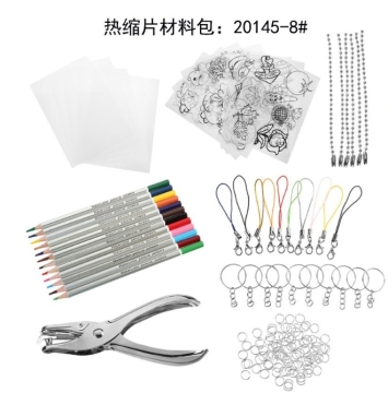 Shrinky Dinks Art Crafts Kit: Heat Shrink Plastic Sheet Kit for Kids
