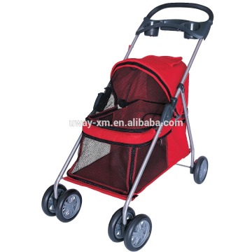 Simple design 4 wheels dog trolley