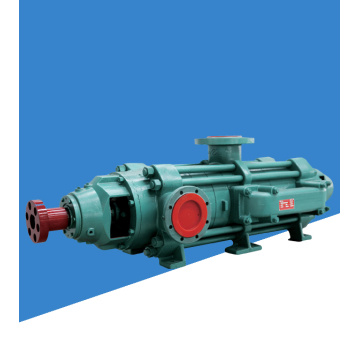 Self-balancing horizontal multistage pump