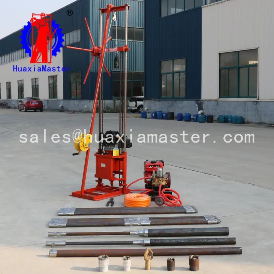 Drilling rig with winch QZ-2CS geological small rock drilling machine
