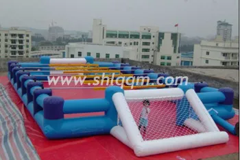 High quality outdoor pvc cheap giant inflatable football field