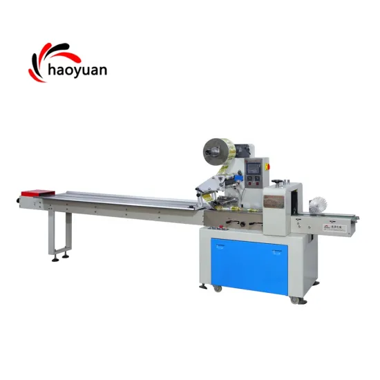 Automatic Pillow Packing Machine for Biscuits, Cake, Bread, and Candy - HAOYUAN KD-260