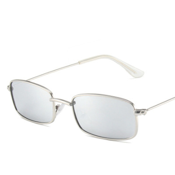 China Factory Square Vintage Metal 2021ユニセックスサングラス