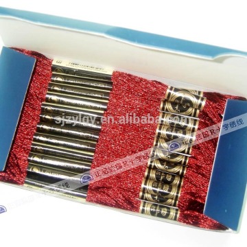 R Brand metallic embroidery thread