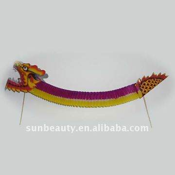 Chinese paper dragon ornament for new year