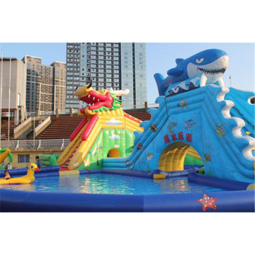 2014 hot sale durable inflatable water slide