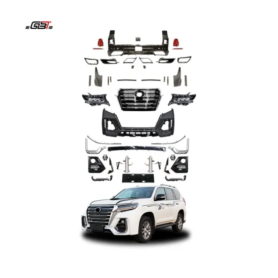 GBT Factory Prado FJ150 Upgrade Navigator Style Bodykit for 2018+ Land Cruiser Prado Bumper Kits