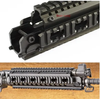 TAC Vector Optics FN FAL DSA 58 Picatinny Quad Rails Handguard Scope Mount