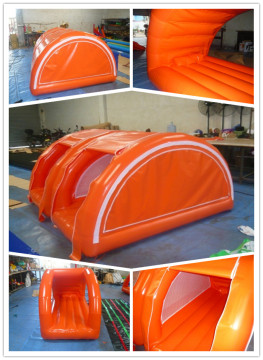 Outdoor Inflatable Camping Lodge Tent with Bed