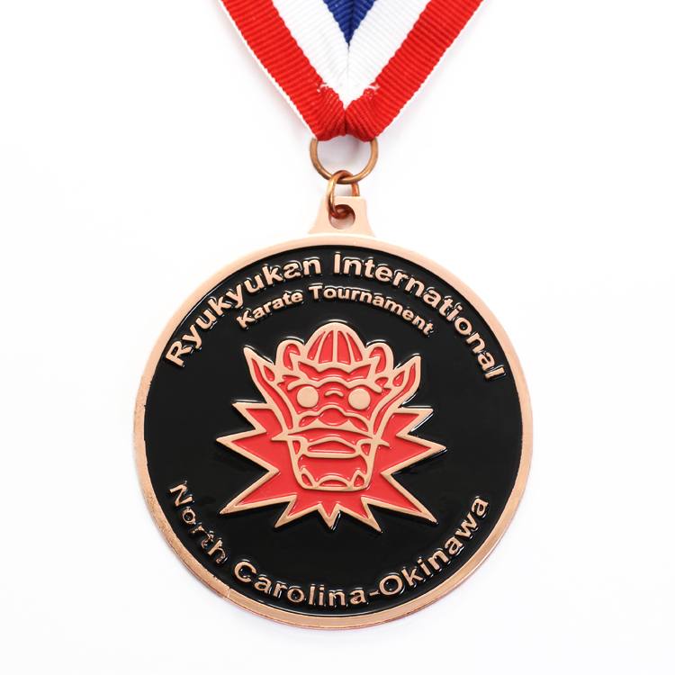 Custom Karate Medal