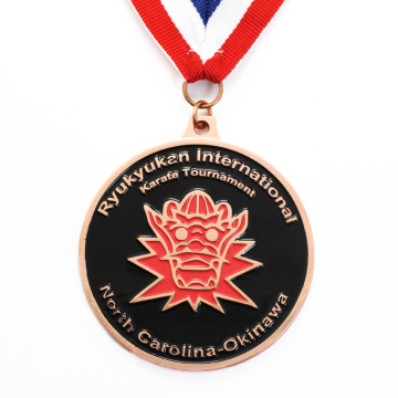 Wholesale Custom Karate Gold Medal