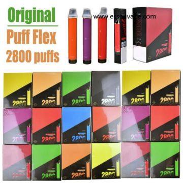 새로운 과일 맛 vape 퍼프 플렉스 2800 퍼프