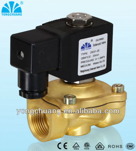 2W31normally closed Diaphragm Driect lifting solenoid valve