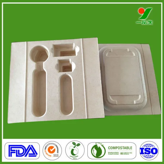 High quality biodegradable paper recycled molded cardboard packaging
