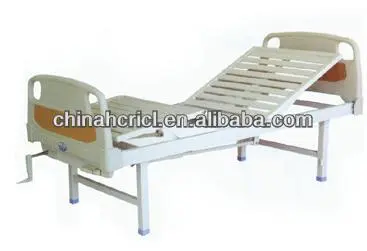 hospital and medical Manual single handle Bed