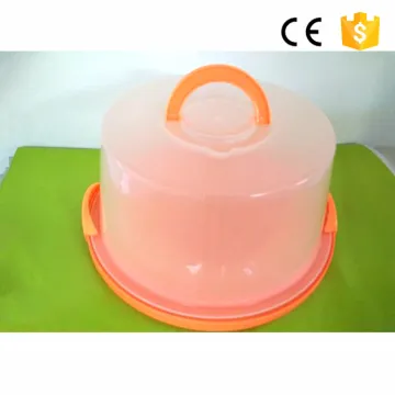Material packaging plastic plastic cake saver with cover wholesale plastic cake boxes