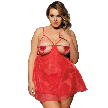 Wholesale ready stock fashion sexy open big breast lingerie