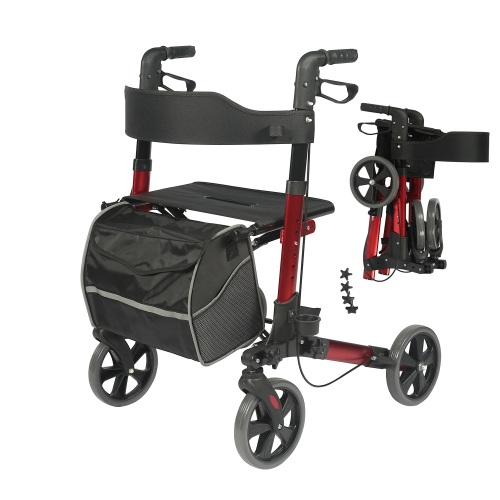 Modern Design Rollator med 8 tum hjul