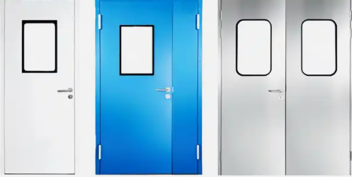 Modular clean room door