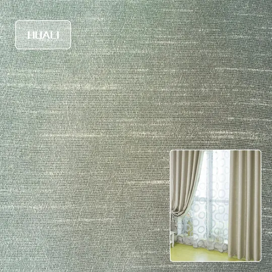 100% polyester dupioni fabric for window curtain fabric