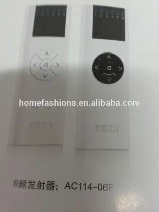 A-OK Tubular motor group Remote Control