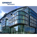 Exterior Aluminum Double Glass Curtain Walls for Building Facade Panels