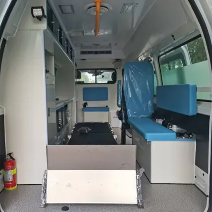 Lefthand drive petrol ambulance