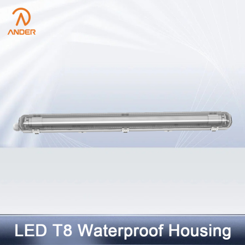 Carcasa de tubo LED T8 IP65 de ahorro de energía
