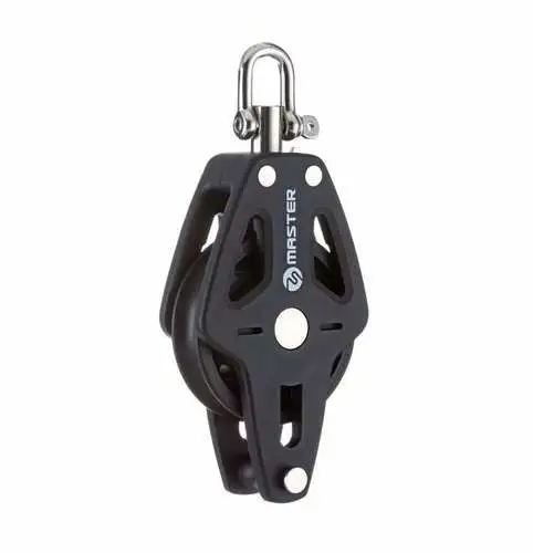 Sailboat Hardware 35mm 1 3/8\" Single Swivel Shackle Becket Block Master BP-3502F