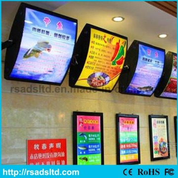 Fast Food Poster Menu LED Light Box