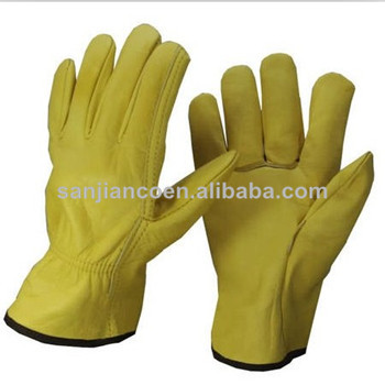 AB grade Leather work Glove Cowhide 10.5" Driver work Gloves