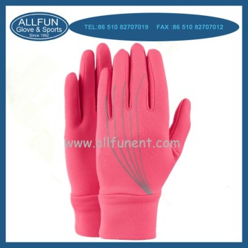 2015 fashion design fleece gloves women accessories china