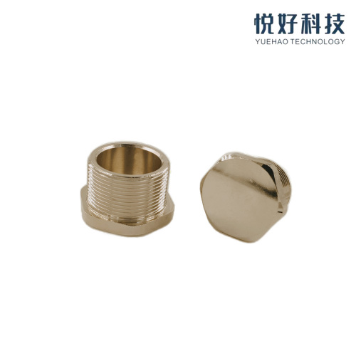 DIN 259 1" Латунная торцевая заглушка с наружной резьбой