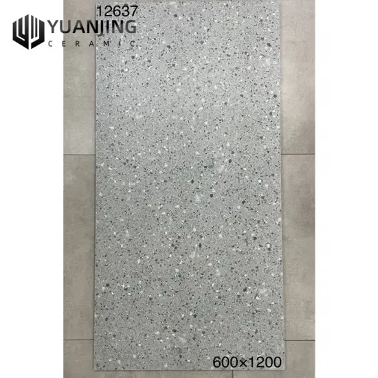 600x1200mm Grey, Beige, White, and Brown Marbled Porcelain Ceramic Tiles: Matte Finish, Non-Slip Surface, Suitable for Floor and Wall Applications