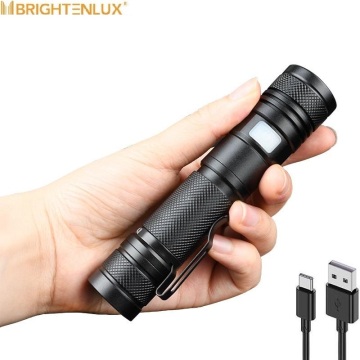 Long Distance High-Power Rechargeable LED Flashlight with Zoom Function: The Ultimate Mini EDC Tool