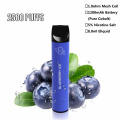 10Flavors 메쉬 코일 2500puffs 전자 담배