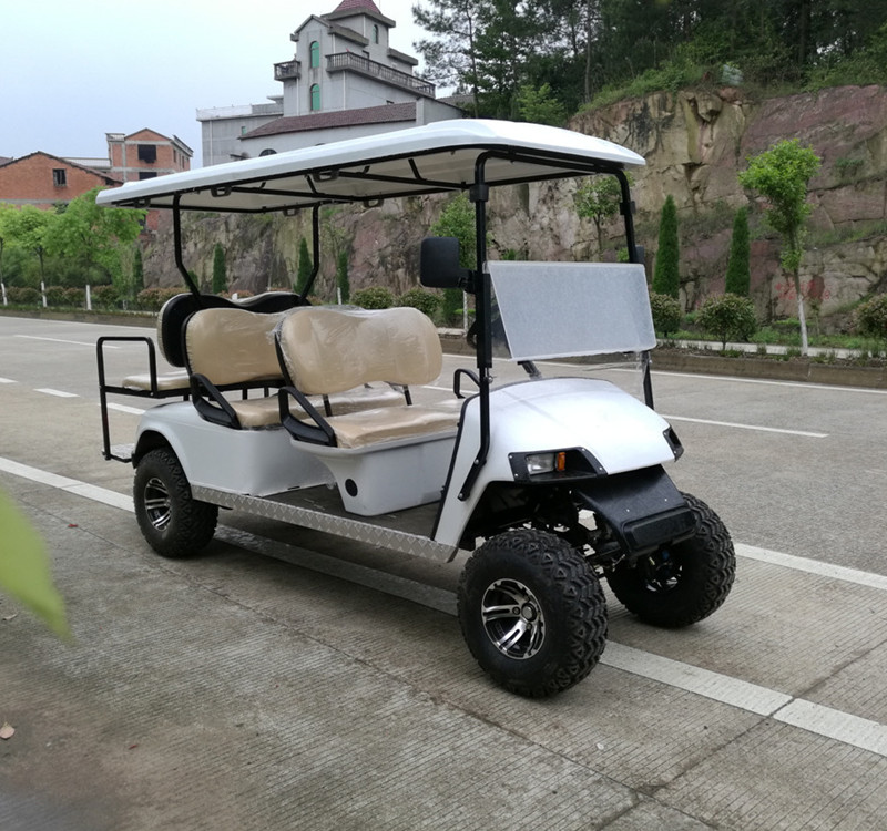 عربات جولف تعمل بالغاز 4wd 6 مقاعد ezgo