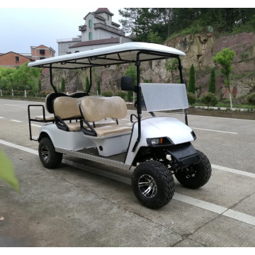 Carrinhos de golfe 4wd 6 lugares movidos a gás Ezgo