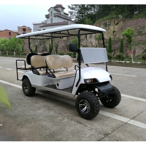 Carrinhos de golfe 4wd 6 lugares movidos a gás Ezgo