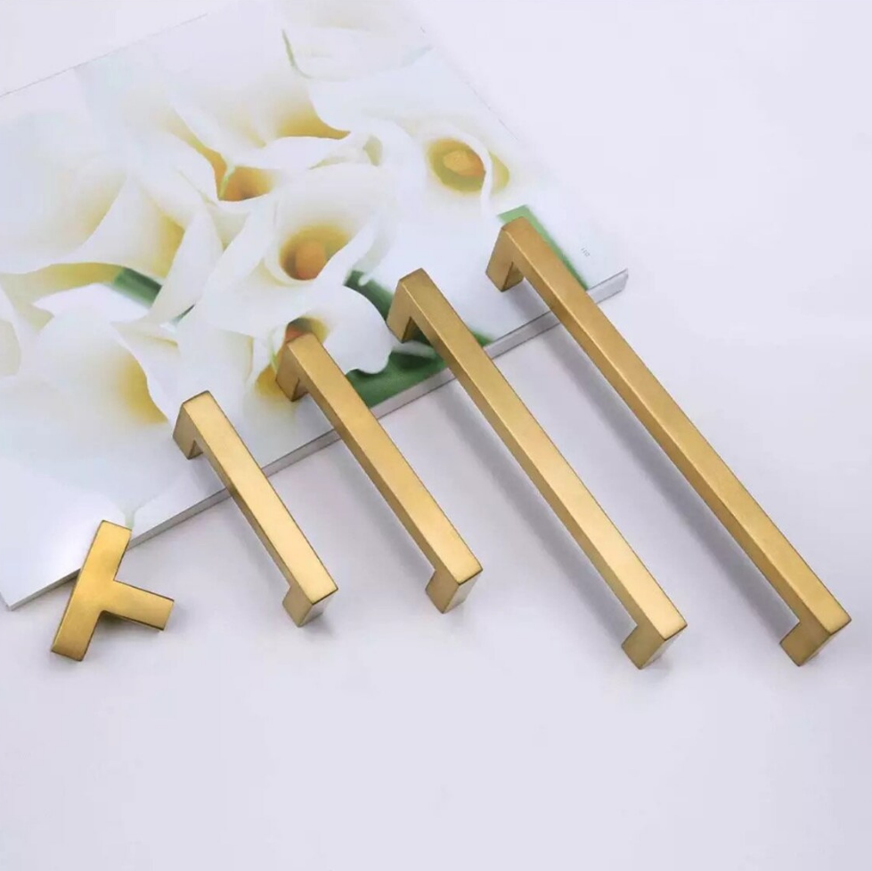 stainless steel cabinet drawer pulls