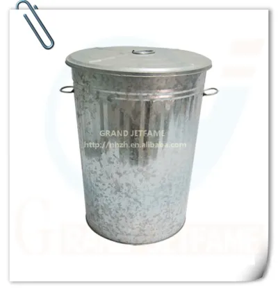 outdoor big metal garbage container used containers