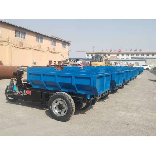 Mini Dumper eléctrico con caja de carga