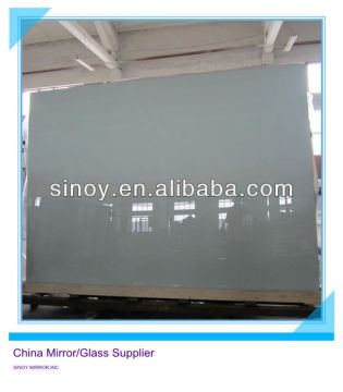 SINOY standard size soft white back paiinted glass from Qingdao