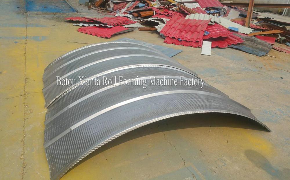 Galvanized Steel Sheet Bending Arc Roll Forming Machine