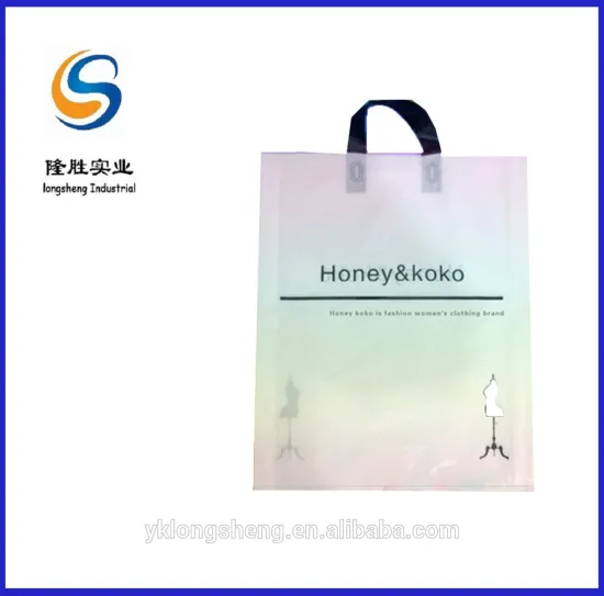 pretty shopping flexiloop poly bag