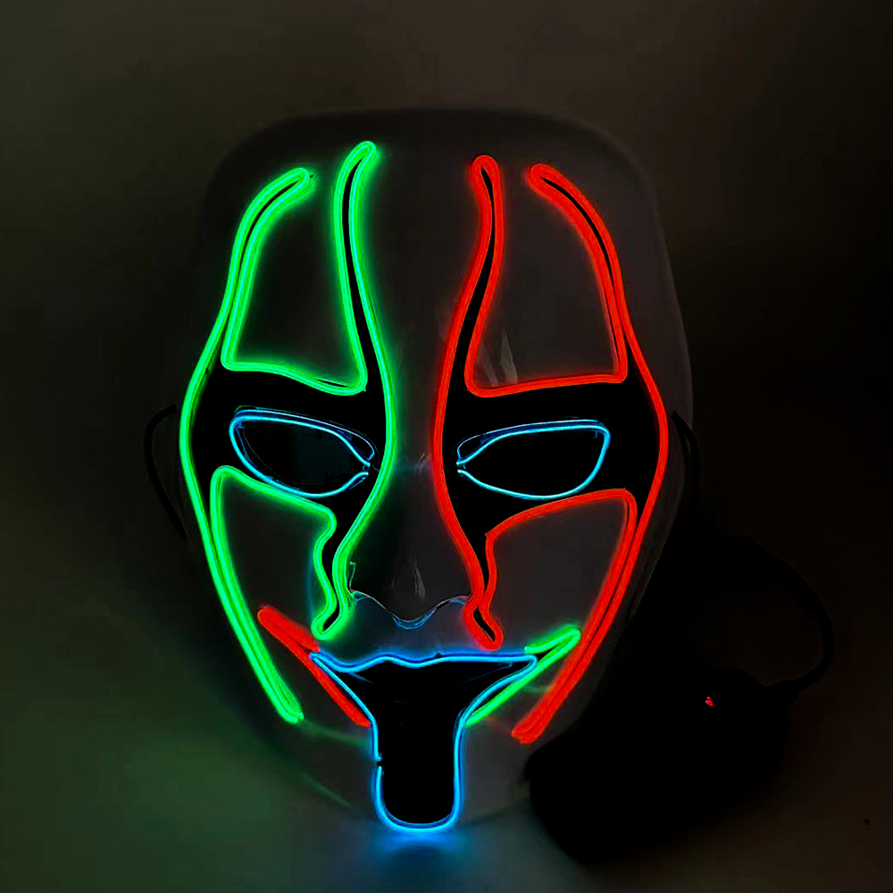 LED PVC Rechargeable Masks