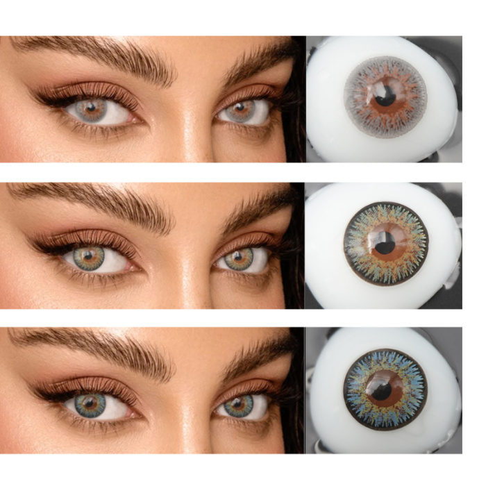 High quality festive atmosphere decorated eyes